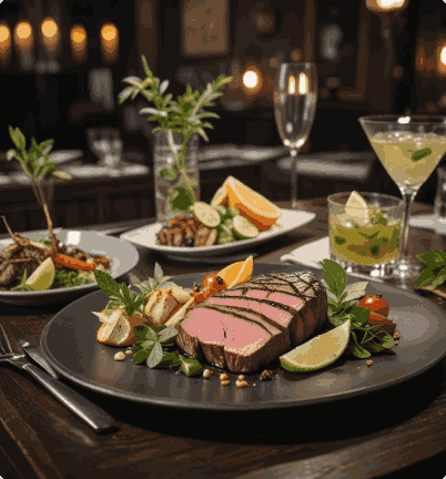 Plated dish