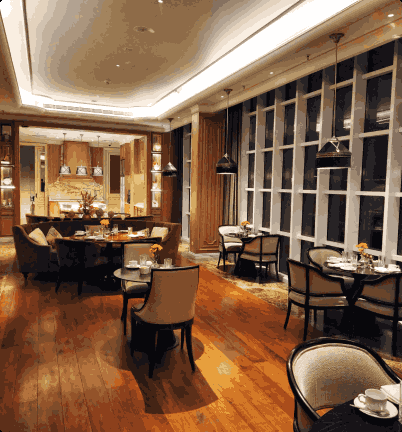 Restaurant interior